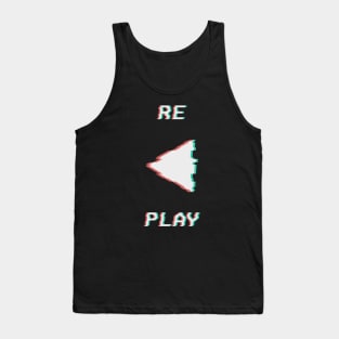 Vhs Replay Tank Top